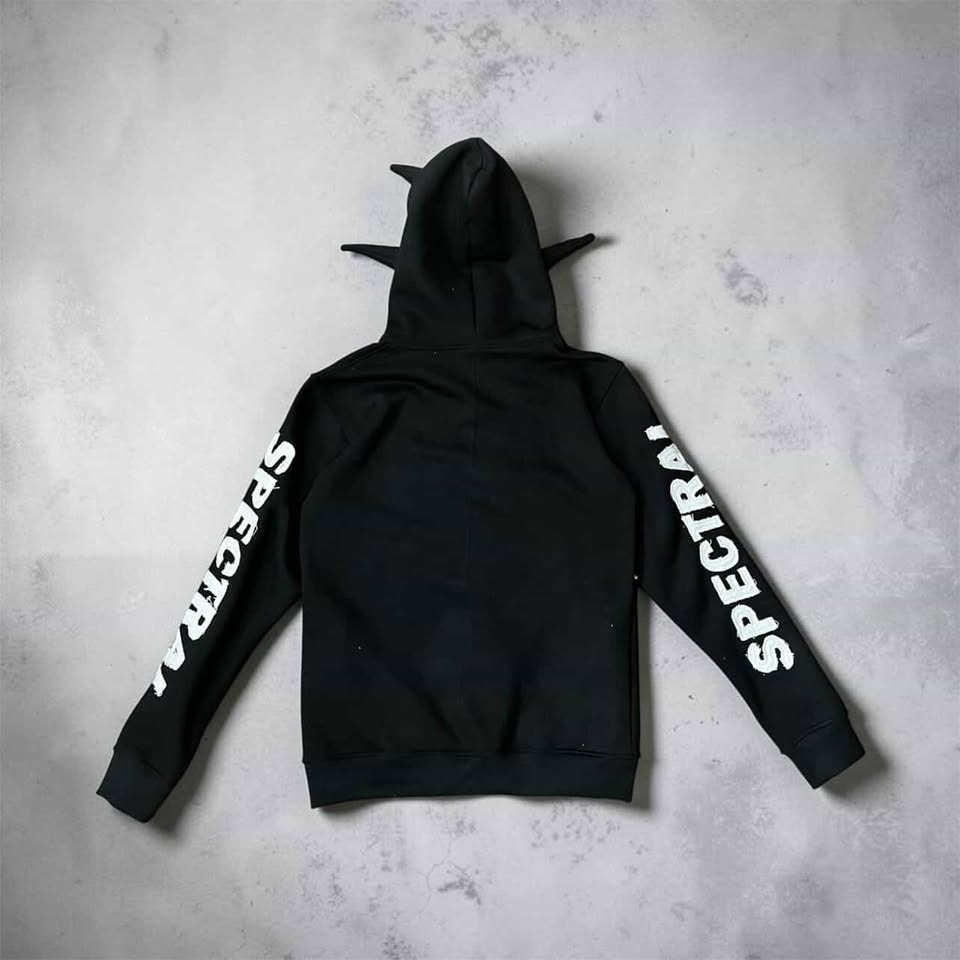 SPECTRAL 4 Horns Distressed Full Zip