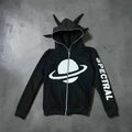 SPECTRAL 4 Horns Distressed Full Zip