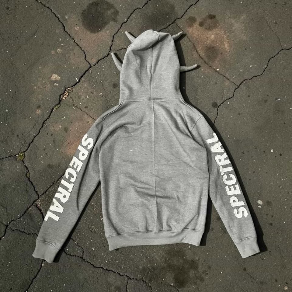 SPECTRAL 4 Horns Distressed Full Zip
