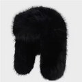 Cat Fur Ear Warmer Hat